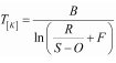 Formula for signal to temperature calculations