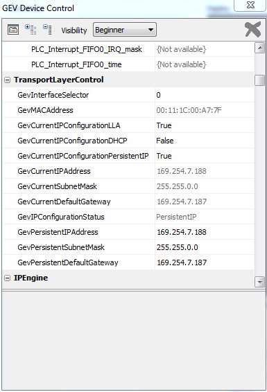 flir ip config