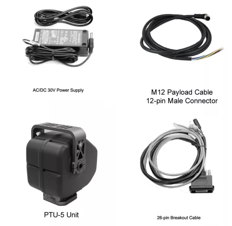 FLIR A50/ A70/ A400/ A500/ A700 Connecting the camera to a PTU5 PT