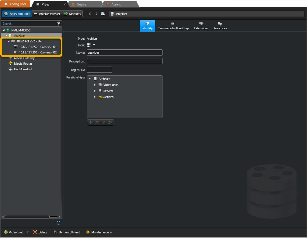 How to connect automation cameras to VMS
