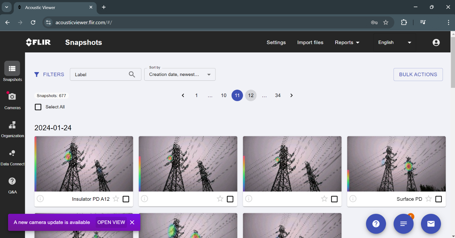 FLIR - How to Update Your Si1 & Si2-Series Acoustic Camera